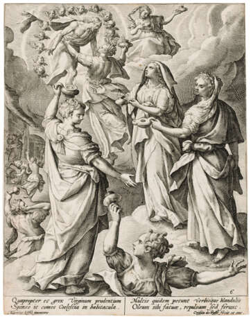 CRISPIJN DE PASSE THE ELDER (CIRCA 1565-1637) AFTER MARTEN DE VOS THE YOUNGER (1576-1613) - Foto 6