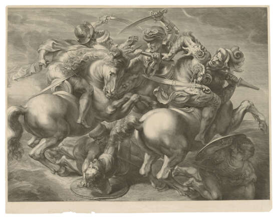 Rubens, Peter Paul. GERARD EDELINCK (1640-1707) AFTER PETER PAUL RUBENS (1577-1640) AFTER LEONARDO DA VINCI (1452-1519) - фото 1