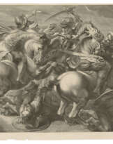 GERARD EDELINCK (1640-1707) AFTER PETER PAUL RUBENS (1577-1640) AFTER LEONARDO DA VINCI (1452-1519)