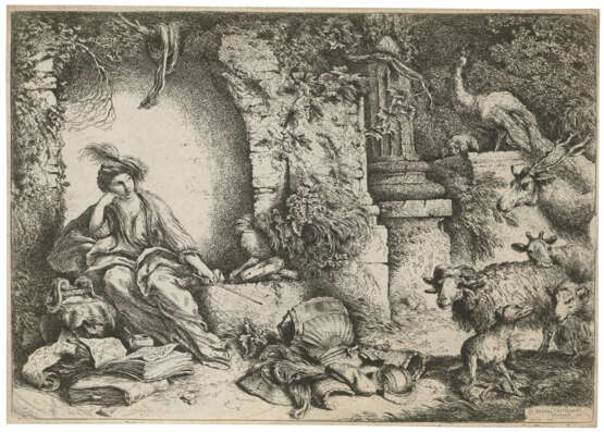 GIOVANNI BENEDETTO CASTIGLIONE (1609-1669) - Foto 1