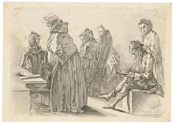 Chodowiecki, Daniel Nikolaus. DANIEL NIKOLAUS CHODOWIECKI (1726-1801) - Foto 1