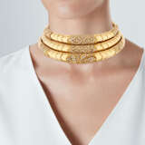 TRE CHOKERS IN ORO E DIAMANTI, PERDERZANI - photo 2