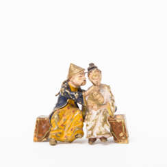 BERGMANN, FRANZ (1861-1936), Wiener Bronze "Chinesisches Paar",