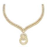 DIAMOND AND GOLD PENDANT NECKLACE - Foto 1