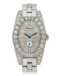 CHOPARD 'CLASSIQUES' DIAMOND AND WHITE GOLD WATCH