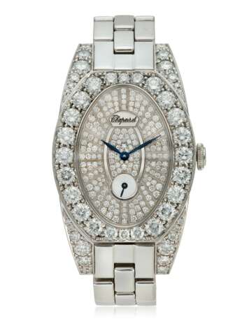 Chopard. CHOPARD 'CLASSIQUES' DIAMOND AND WHITE GOLD WATCH - фото 1