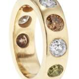 MULTI-COLORED DIAMOND RING WITH GIA REPORT - photo 2