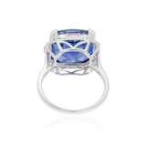 SAPPHIRE AND DIAMOND RING WITH AGL REPORT - фото 3
