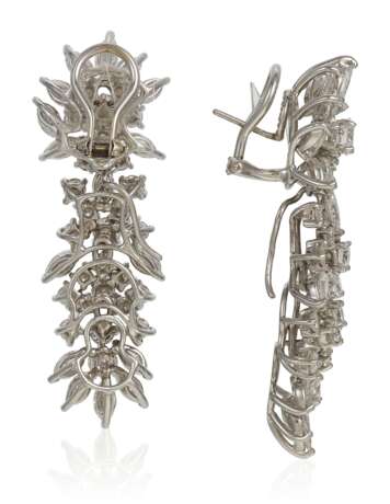 DIAMOND AND PLATINUM EARRINGS - Foto 2