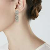 DIAMOND AND PLATINUM EARRINGS - Foto 3