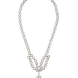 DIAMOND AND PLATINUM NECKLACE WITH GIA REPORT - photo 2