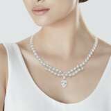 DIAMOND AND PLATINUM NECKLACE WITH GIA REPORT - фото 4