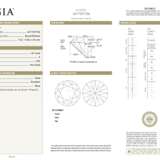 DIAMOND AND PLATINUM RING WITH GIA REPORTS - фото 6