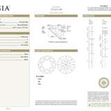 DIAMOND AND PLATINUM RING WITH GIA REPORTS - фото 7