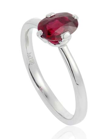 RUBY RING WITH GÜBELIN REPORT - photo 2