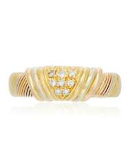 CARTIER DIAMOND AND GOLD RING