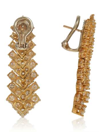 DIAMOND AND GOLD EARRINGS - Foto 2