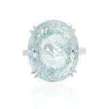TOURMALINE AND DIAMOND RING WITH GIA REPORT - photo 1