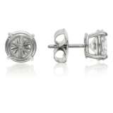 NO RESERVE ~ DIAMOND STUD EARRINGS WITH GIA REPORTS - photo 2