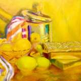 Painting “New Year's still life 2021.”, Canvas, Oil paint, Neo-impressionism, Still life, 2021 - photo 1