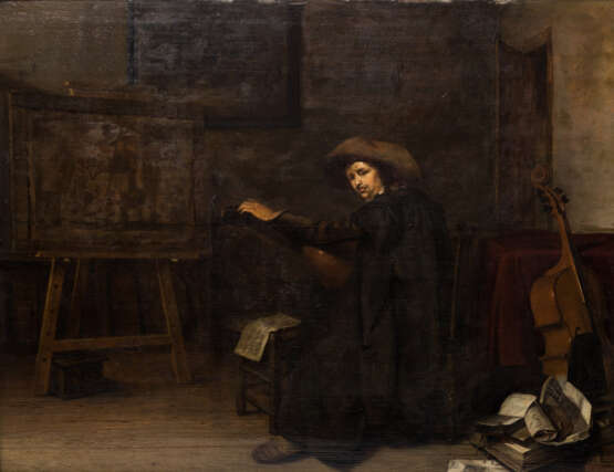 CODDE, PIETER JACOBSZ, attr. (Amsterdam 1599-1678 ebenda), "Der Künstler im Atelier", - фото 1