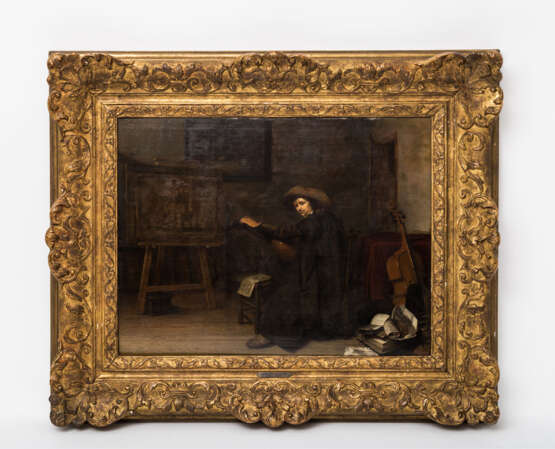 CODDE, PIETER JACOBSZ, attr. (Amsterdam 1599-1678 ebenda), "Der Künstler im Atelier", - Foto 2