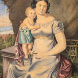 DEIKER, FRIEDRICH, attr. (Hanau 1792-1843 Wetzlar), "Mutter mit Kind", - photo 1