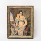 DEIKER, FRIEDRICH, attr. (Hanau 1792-1843 Wetzlar), "Mutter mit Kind", - фото 2