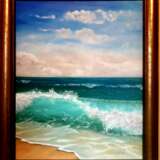 Painting “Wave”, Canvas, Oil paint, Realist, Marine, 2020 - photo 5