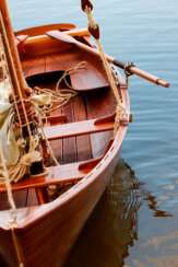 Деревянная гребная лодка Whitehall
