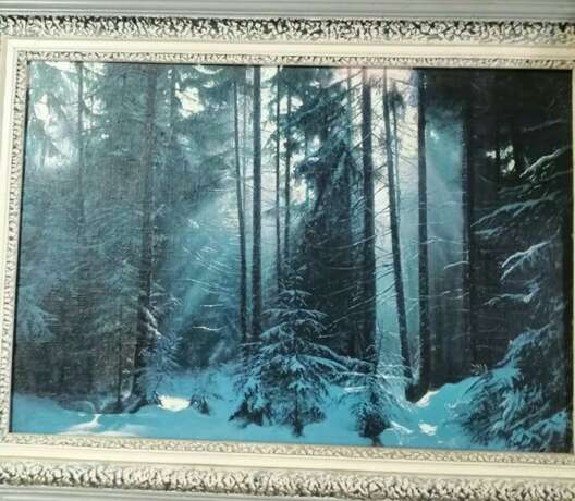 Зимний лес See description 1997 - photo 1