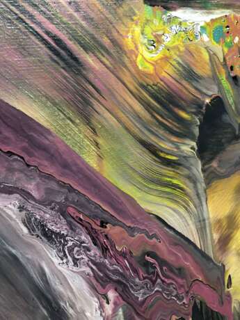 Картина «Полет абстрактная интерьерная картина.», Холст на подрамнике, Акриловые краски, Абстрактный экспрессионизм, 2020 г. - фото 2