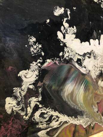 Картина «Полет абстрактная интерьерная картина.», Холст на подрамнике, Акриловые краски, Абстрактный экспрессионизм, 2020 г. - фото 4