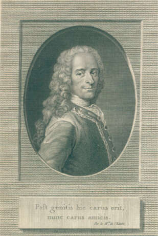 Voltaire (d.i.F.M.Arouet). - Foto 1