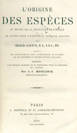 Darwin, C. - photo 1