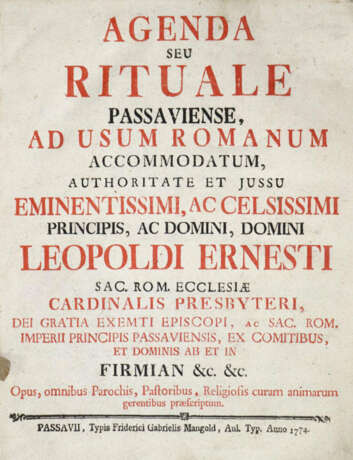 Manuale Ritualis Passaviensis - фото 1