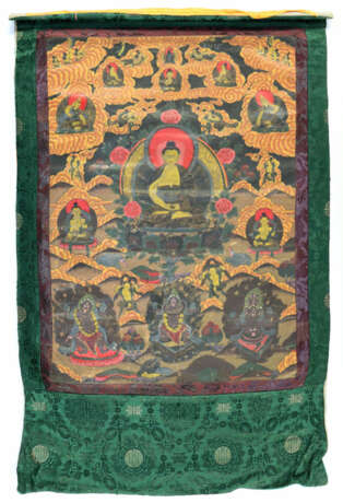 Thangka mit Buddha - photo 1