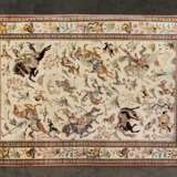 Orientteppich aus Seide. GHOM/IRAN, 20. Jahrhundert, ca. 206x140 cm - фото 1