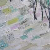 Зимние деревья Canvas Oil paint Postmodern Landscape painting 2018 - photo 3