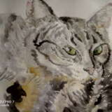 Cat Paper Watercolor 2020 - photo 1