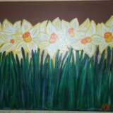 Painting “The Daffodils”, Canvas, Acrylic paint, Modern, Everyday life, Ukraine, 2020 - photo 5