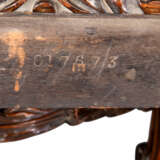 A WILLIAM IV BRAZILIAN ROSEWOOD AND SPECIMEN HARDSTONE-INLAID TABLE - Foto 5