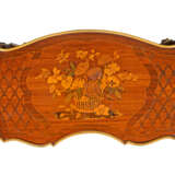 A PAIR OF FRENCH ORMOLU-MOUNTED KINGWOOD, ROSEWOOD, SATINWOOD, AND STAINED FRUITWOOD MARQUETRY OCCASIONAL TABLES - фото 4