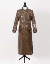 Zweireihiger Trenchcoat mit FF-Logo