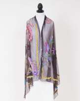 Organza-Tuch mit Stickerei