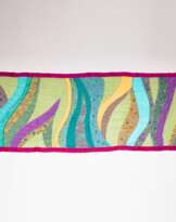 Seidenschal mit Pailletten