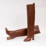 Louis Vuitton. Paar Over Knee Boots mit Quatrefoil Absatz - Foto 1