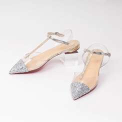 Paar Nosy Flat Glitter Ballerinas