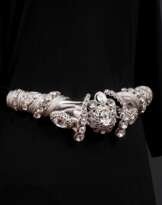 Samt-Gürtel mit Swarovski-Schließe aus der Kollektion Boutique