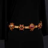 Dolce & Gabbana. Gürtel 'Devotion con Cuore' mit Herz- und Rosen-Dekor - фото 1